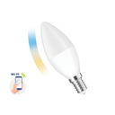 LED SVIEČKA 5W E14 230V CCT+DIM Wi-Fi Spektrum