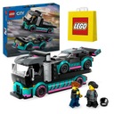 LEGO kocky City Race auto a ťahák / 60406 + darčeková taška