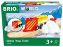 BRIO WORLD VLAK SO SNEŽNÝM PLUHOM + PRÍSLUŠENSTVO 33606