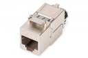 Keystone modul RJ45 (8P8C) kat. 8.1 STP, tienený