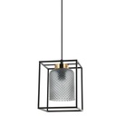 Závesné svietidlo SINELLA PND-23231-1-BK+SG Italux Moderné stropné LAMP