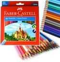 FABER-CASTELL Ekologické ceruzky 48 farieb Lock