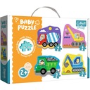 36072 KOCKY BABY PUZZLE VOZIDLÁ NA STAVBE