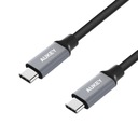 AUKEY CB-CD6 nylon USB C - USB C kábel 2m