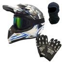 DETSKÁ PRILBA NA MOTORKU ENDURO CROSS XL SET