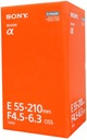Objektív Sony SEL55210 E 55-210 mm f/4,5-6,3 OSS