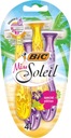 BIC MISS SOLEIL SHAVING SHAVING SET holiaci strojček PRE ŽENY x4