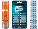 MACH 3 ČEPEĽOVÉ VLOŽKY DO STROJA GILLETTE MACH3 12KS + PENA 250ml