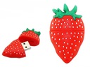 USB PENDRIVE RÝCHLY FLASH DRIVE ULTRA PAMÄŤOVÉ PENDRÉ STRAWBERRY 32GB