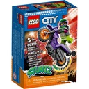 Lego City Wheelie na tehlách kaskadérskych motocyklov