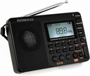 Prenosné rádio Retekess V115, FM/AM/SW mini kuchynské rádio, MP3 prehrávač