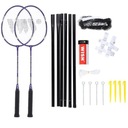 ALUMTEC 4466 FIALOVÝ BADMINTON SET 2 KS + Okenice 3 KS + SIEŤ + LINKA