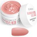 Claresa Rubber Gel Rubber Construction Gel 6 Stredne teplá ružová 12g