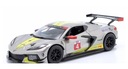 CHEVROLET CORVETTE 2020 SILVER 1:24