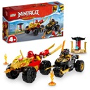 LEGO NINJAGO BOJ NA AUTO A BICYKEL 71789