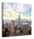 Obraz płótno New York Panorama Manhattanu 40x40 cm