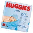 HUGGIES Čisté vlhčené obrúsky 18x 56 ks