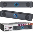 Počítačové reproduktory SOUNDBAR pre laptop USB LED