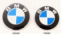 Emblém BMW logo Odznak NA KAPOTE 82MM LAP 74MM