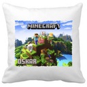 Vankúš + meno MINECRAFT rozprávka filmová hra darček