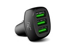 GREEN CELL PowerRide 3x USB nabíjačka do auta