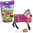 Schleich Horse Club 42534 Žriebä s ježkom a loptou