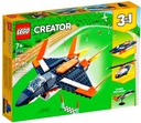 LEGO CREATOR - SUPERSONIC-JET Č. 31126