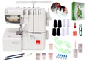 Elna 664 PRO 2, 3, 4 závitový domáci overlock + ZDARMA + e-vzory + KNIHA