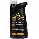 MANNOL 7812 motocyklový olej 4T 10W40 syntetický 1L