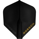 Robson Plus No2 Black Dart Feathers