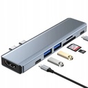 ADAPTÉR 7V1 HUB USB-C 3.0 HDMI SD MACBOOK PRO AIR