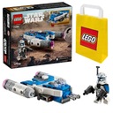 LEGO Star Wars 75391 MIKRO STÍHAČKA KAPITÁNA REXA Y-WING + darčeková taška