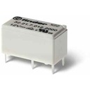 Miniatúrne relé 1P 6A 48V DC, kontakt AgCdO, cez