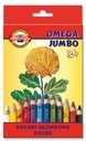 Koh-I-Noor Jumbo pastelky 24 farieb