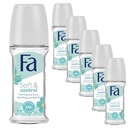 Fa Soft&Control Antiperspirant Roll-on Deodorant 50 ml x 6 kusov