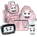 ŠKOLSKÁ TAŠKA BATOH PASO PANDA-SET 5 ELEMENTOV