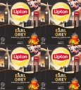 Čaj Earl Grey vo vrecúškach Lipton 92ks-1,5g x4