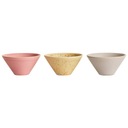 Oyoy Yuka Bowl Set 3 ks Rose / Light Ston