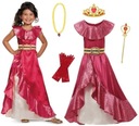 OUTFIT KROJOVÉ ŠATY ELENA OF AVALOR JEDNODUCHÉ NA KARNEVALOVÝ PLES 140/146