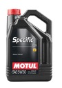 ŠPECIFICKÝ MOTUL SYNTETICKÉHO OLEJA RN 0720 5W30 5L