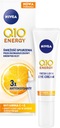 NIVEA Q10 ENERGY Hydratačný očný krém proti vráskam 15ml