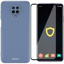 Puzdro MAT kryt pre REDMI NOTE 9S/9 PRO + sklo