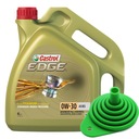 Castrol Edge 0W30 A5/B5 PC 4L motorový olej + lievik