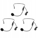 3 KS. HEADSET MIKROFÓN PRE 3,5MM VODIČ