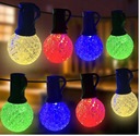 LED girlanda 6m dekorácia Lights 25 Balls Light Garden Balls diaľkové ovládanie