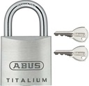 ABUS VISIACI ZÁMEK S VODEODOLNÝM KĽÚČOM TITALIUM 727 45MM