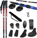 SHOCK ABSORBER palice NORDIC WALKING trekingové PÁR palíc