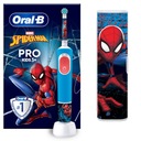 Oral-B Pro Kids Spiderman elektrická zubná kefka pre deti + puzdro 3+