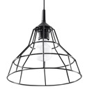 Závesná lampa SOLLUX ANATA čierna 1 x E27 SL.0146