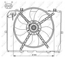 NRF 47066 Ventilátor chladenia motora